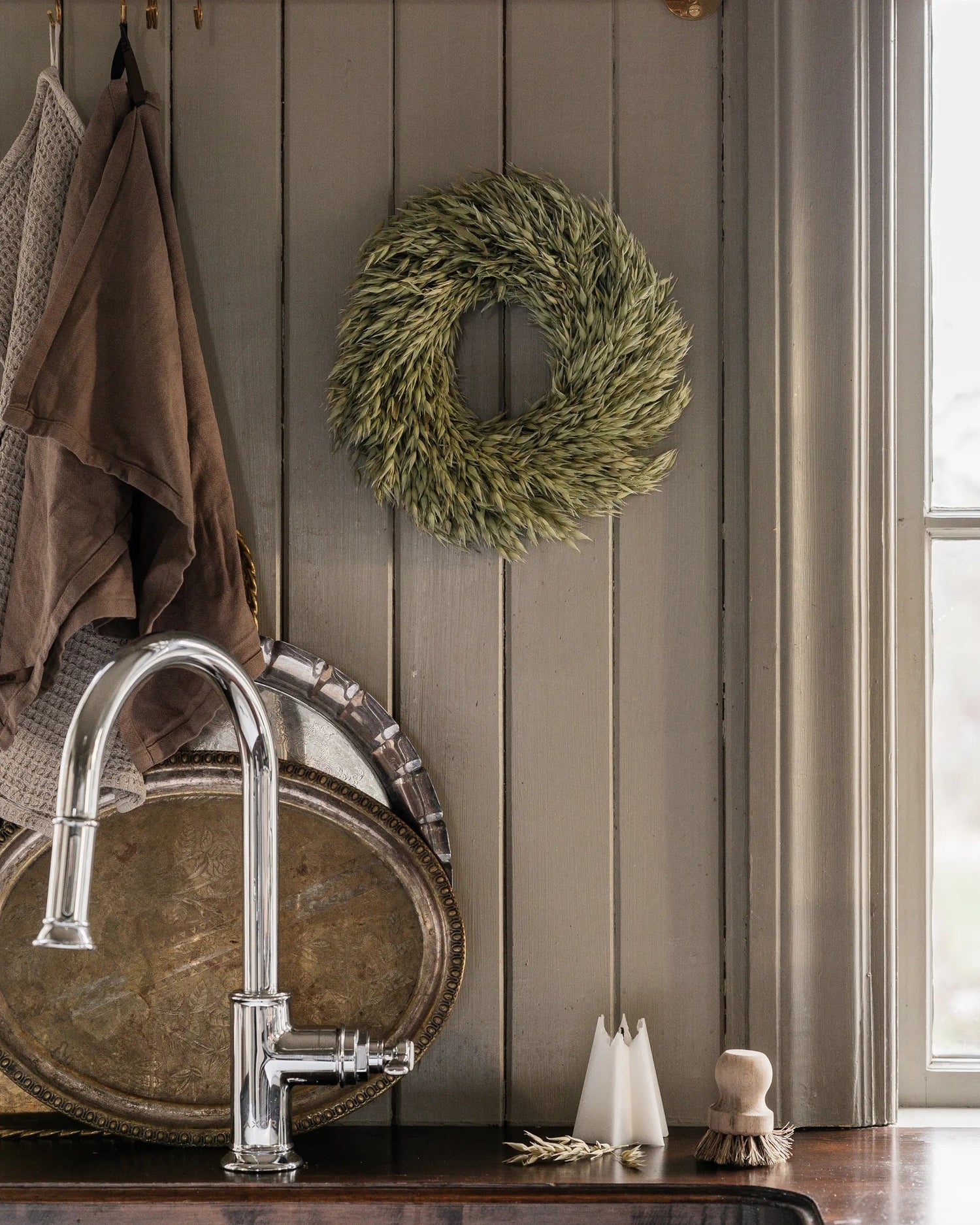 Torkade blommor - Havrekrans