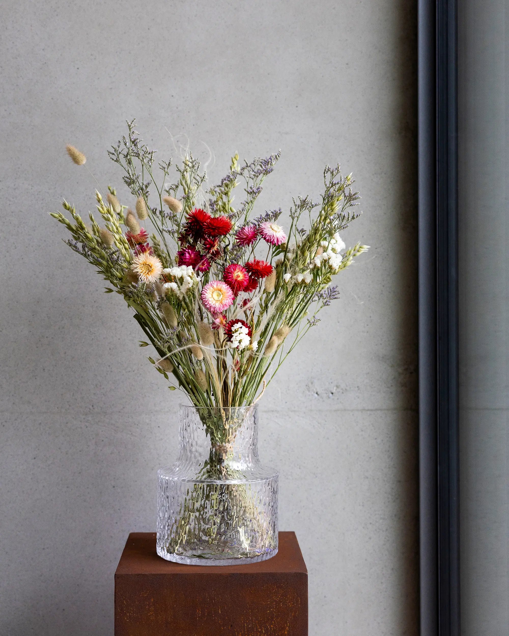 Torkade blommor - Torkad Bukett Alla hjärtans dag