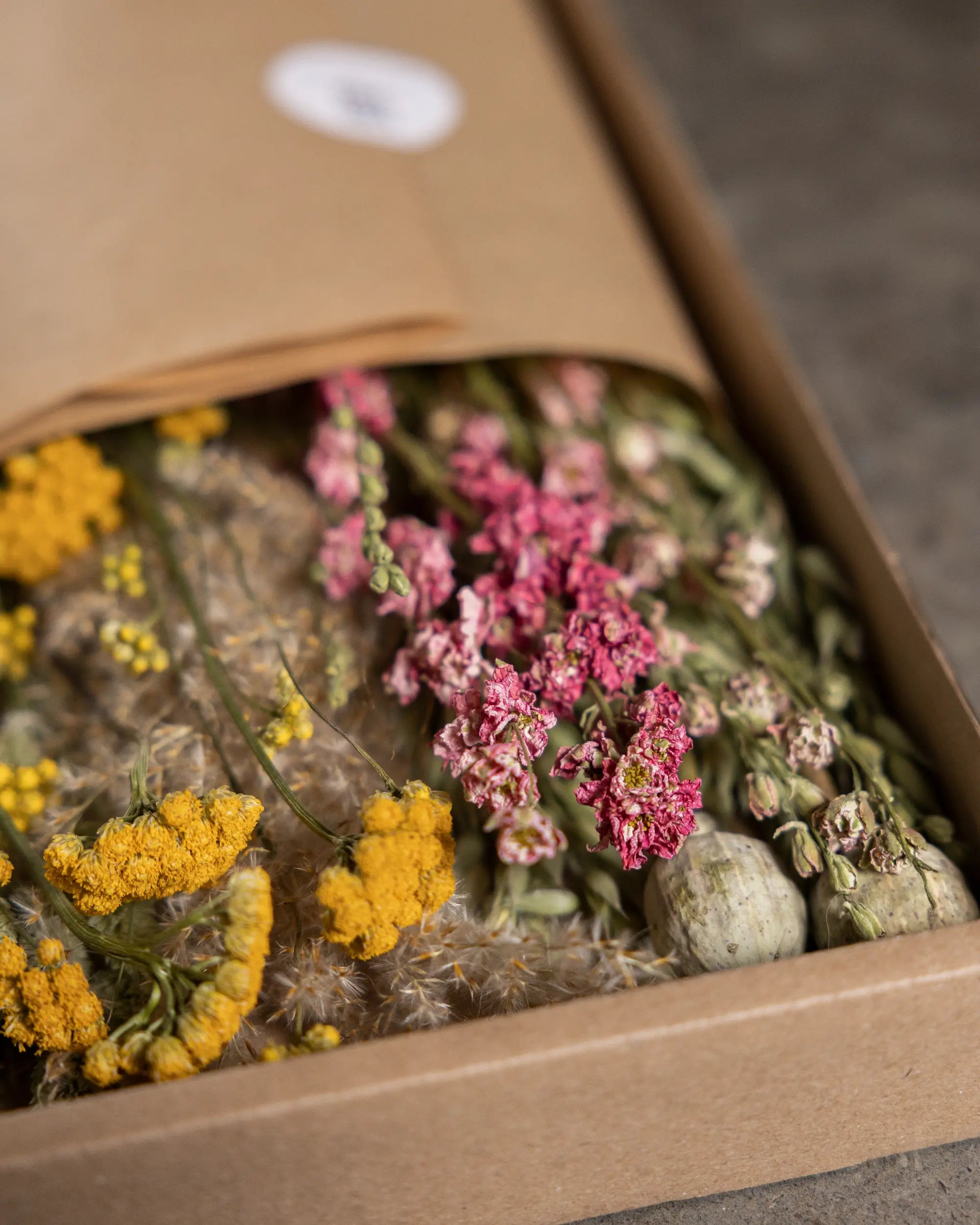 Torkade blommor - Torkad Bukett Gotland