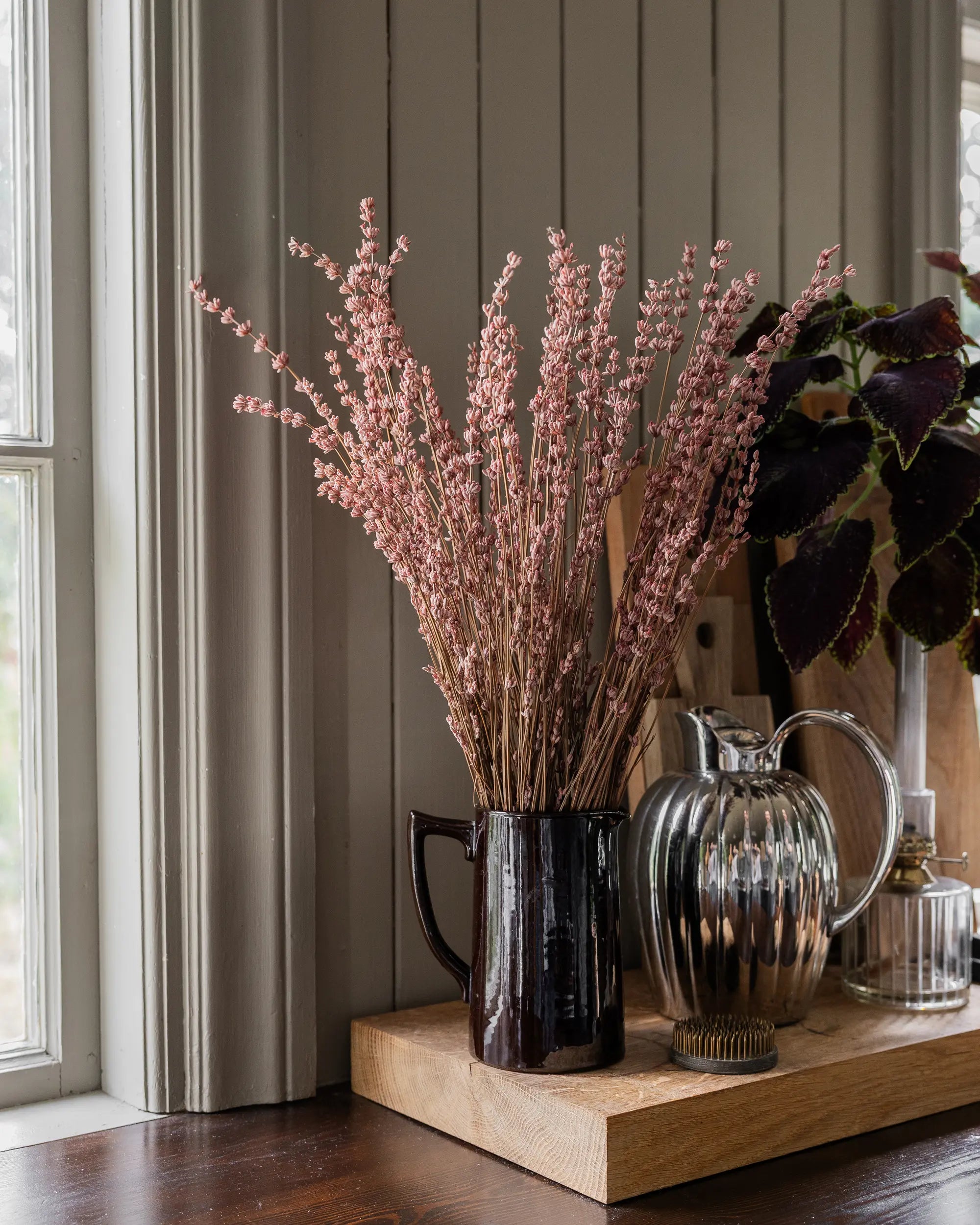 Tørret lavendel lyserød
