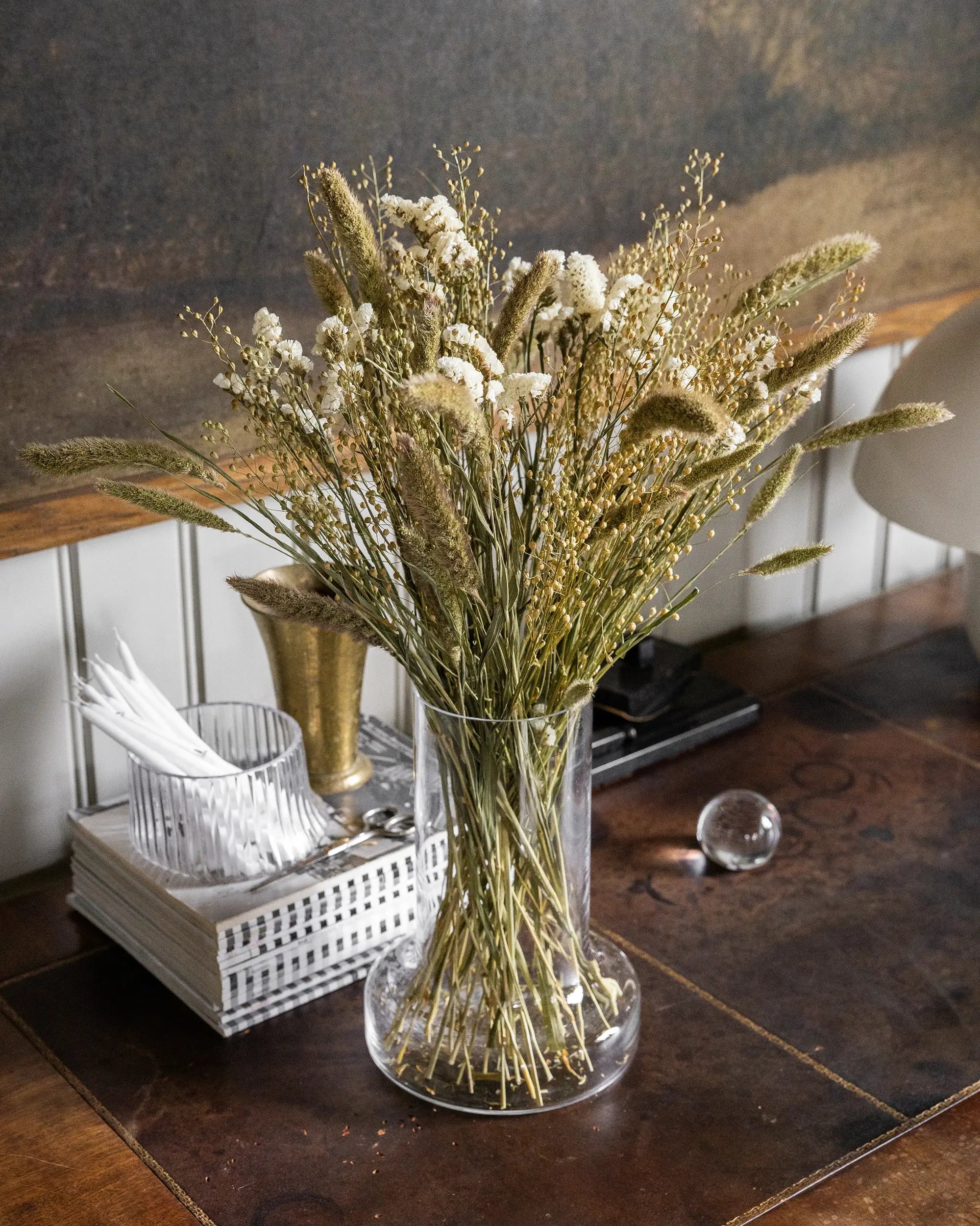 Torkade blommor - Torkad Lepidium