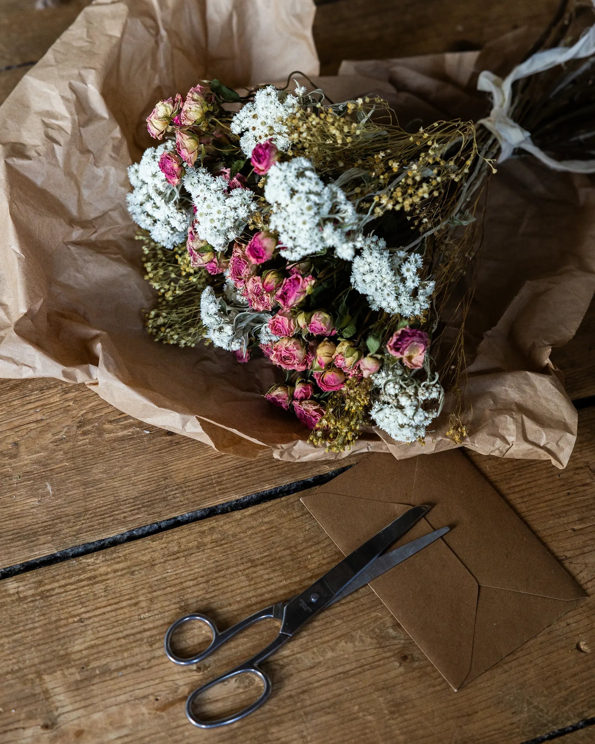 Torkade blommor - Torkat Kvastgräs