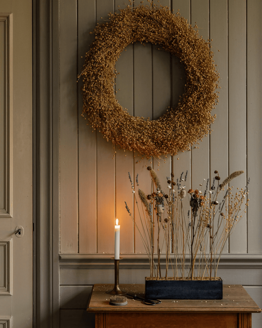 Torkade blommor - Torkad Bukett Julros