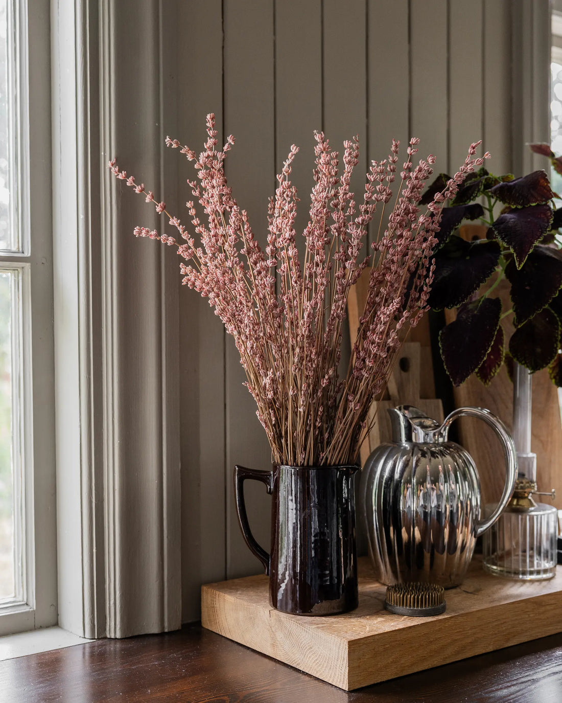 Tørret lavendel lyserød